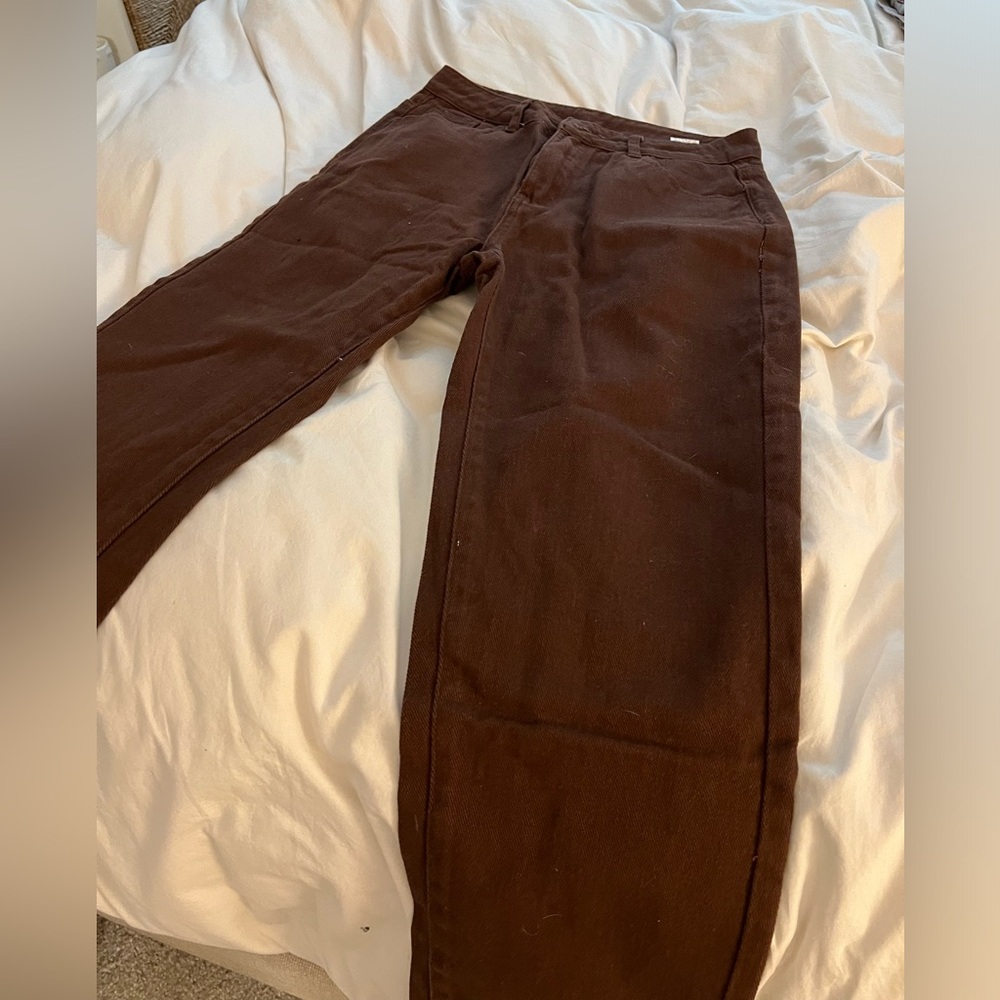 Brown jeans